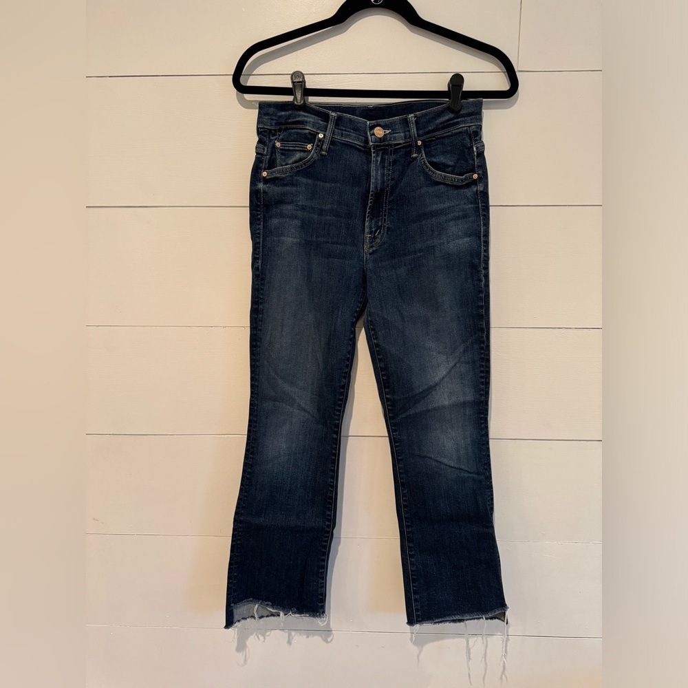Mother - Insider Crop Step Fray Love on the Edge sz 27, inseam 26